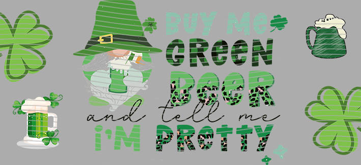 16oz St Patrick s Day-J11-157